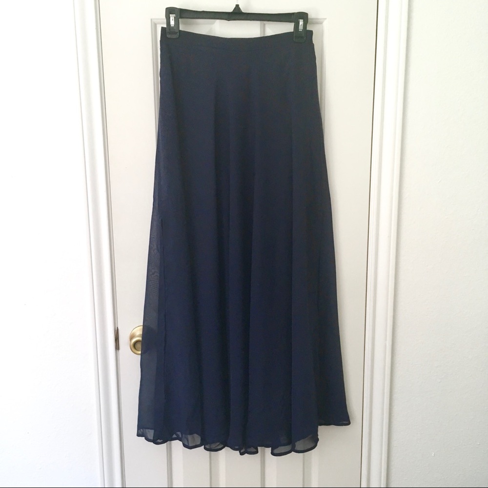 See- through summer maxi